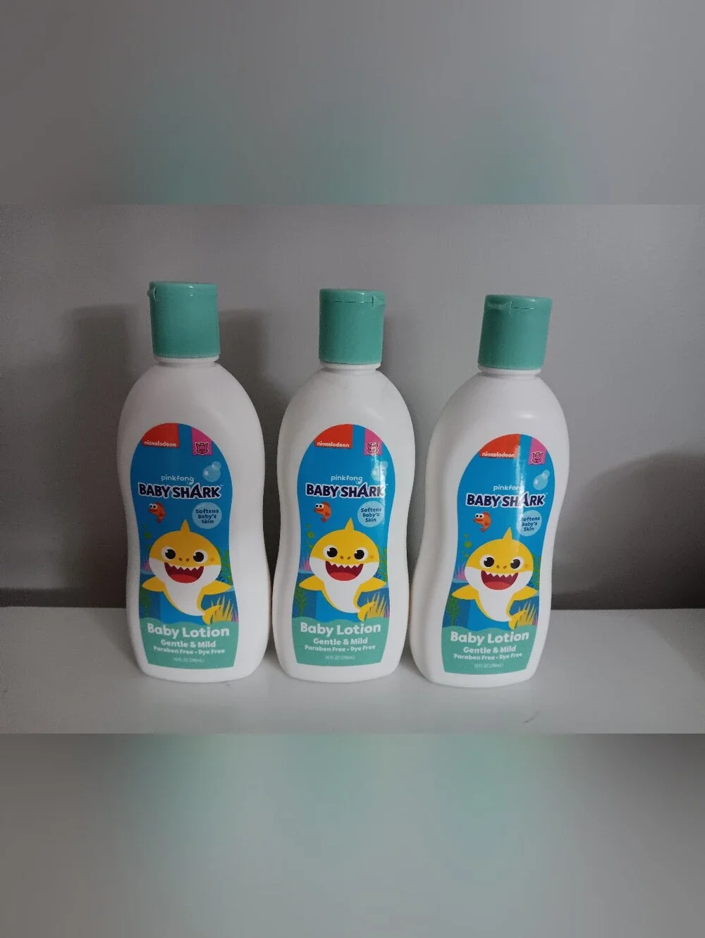 Pinkfong Baby Shark Lotion 3ct Bundle